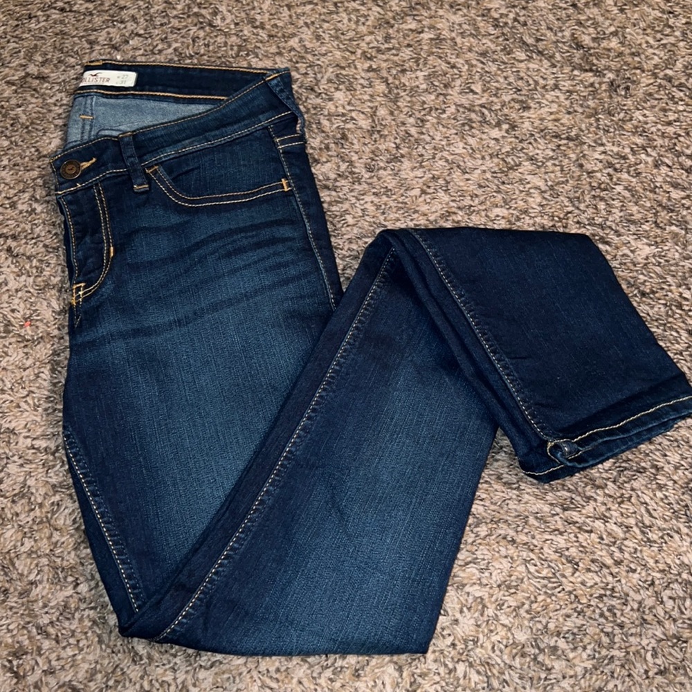 Dark wash jegging